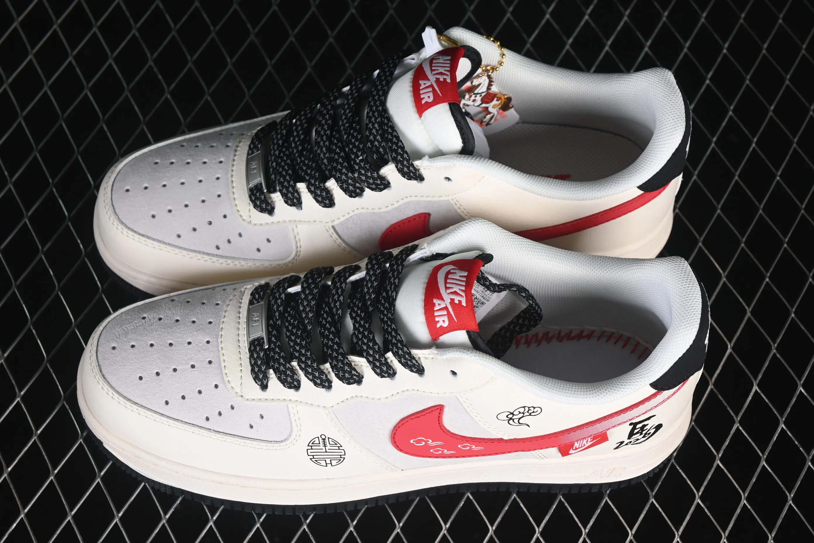 All categories Nk Air Force 1 Air Force series Nk Air Force 1 Low Air Force low-top Nike Air Force 1'07 Low Year of the Horse limited edition Air Force 1 low-top casual sneakers QW5288-135